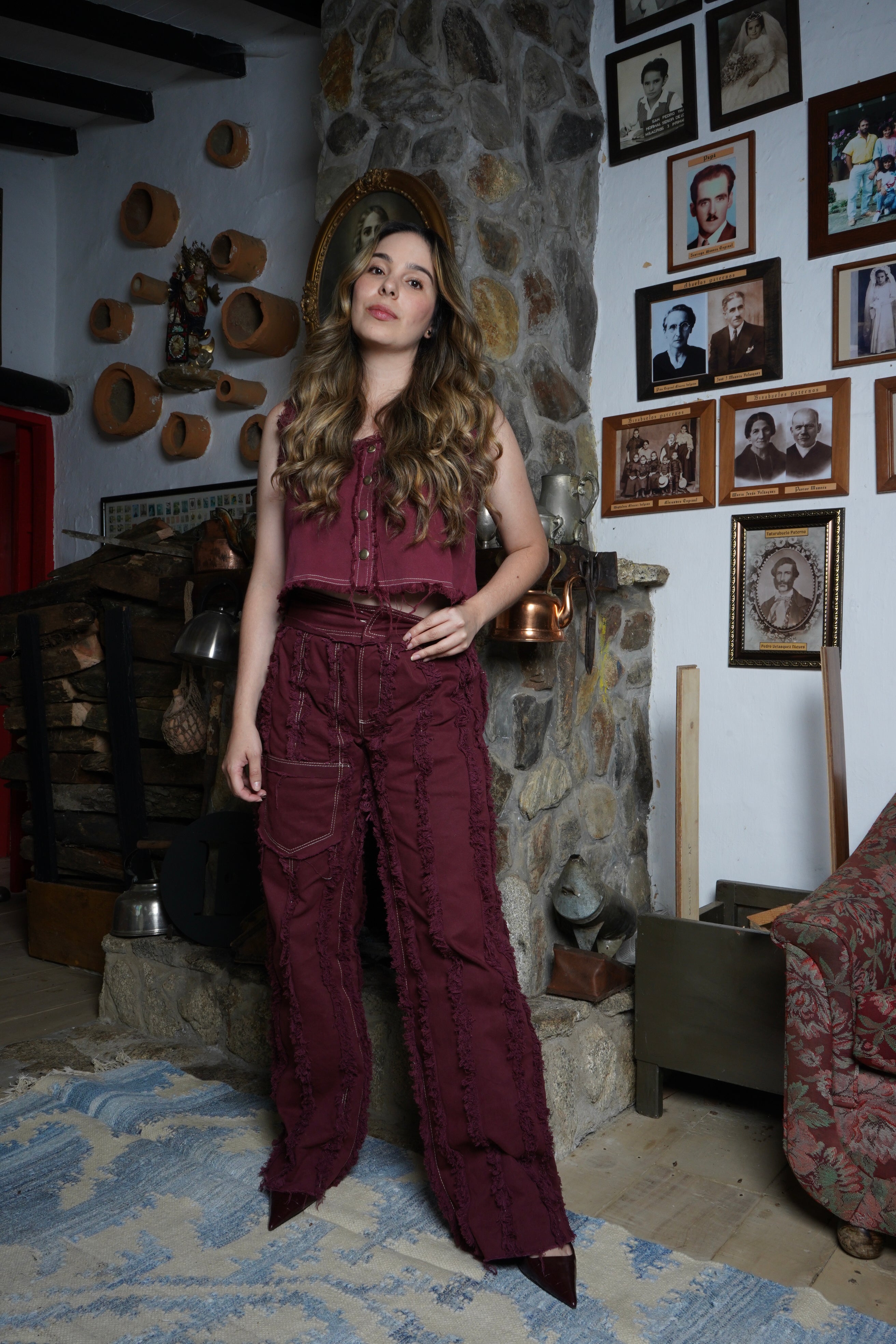 Top Desflecado Solera Vino Tinto