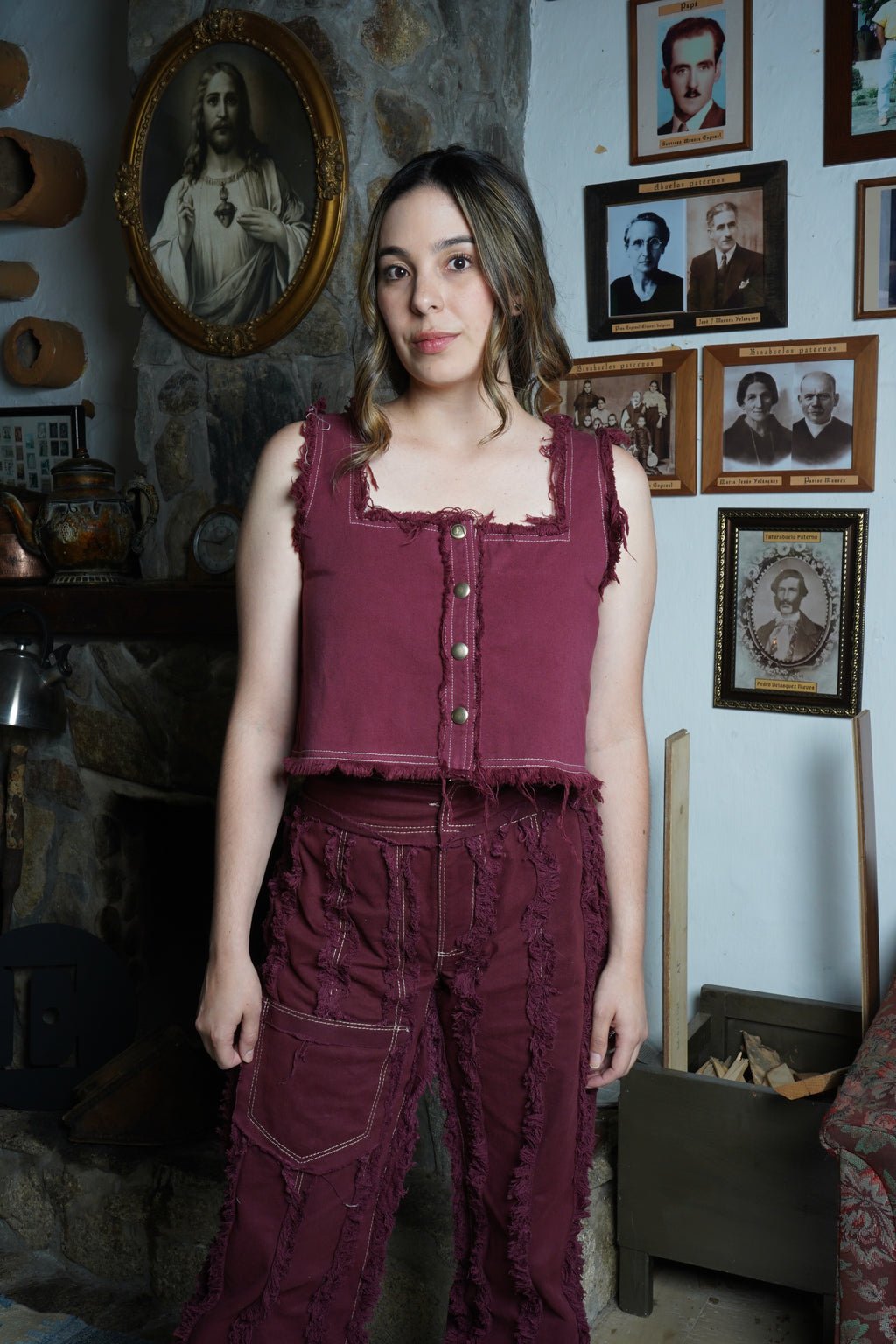 Top Desflecado Solera Vino Tinto