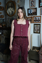 Top Desflecado Solera Vino Tinto