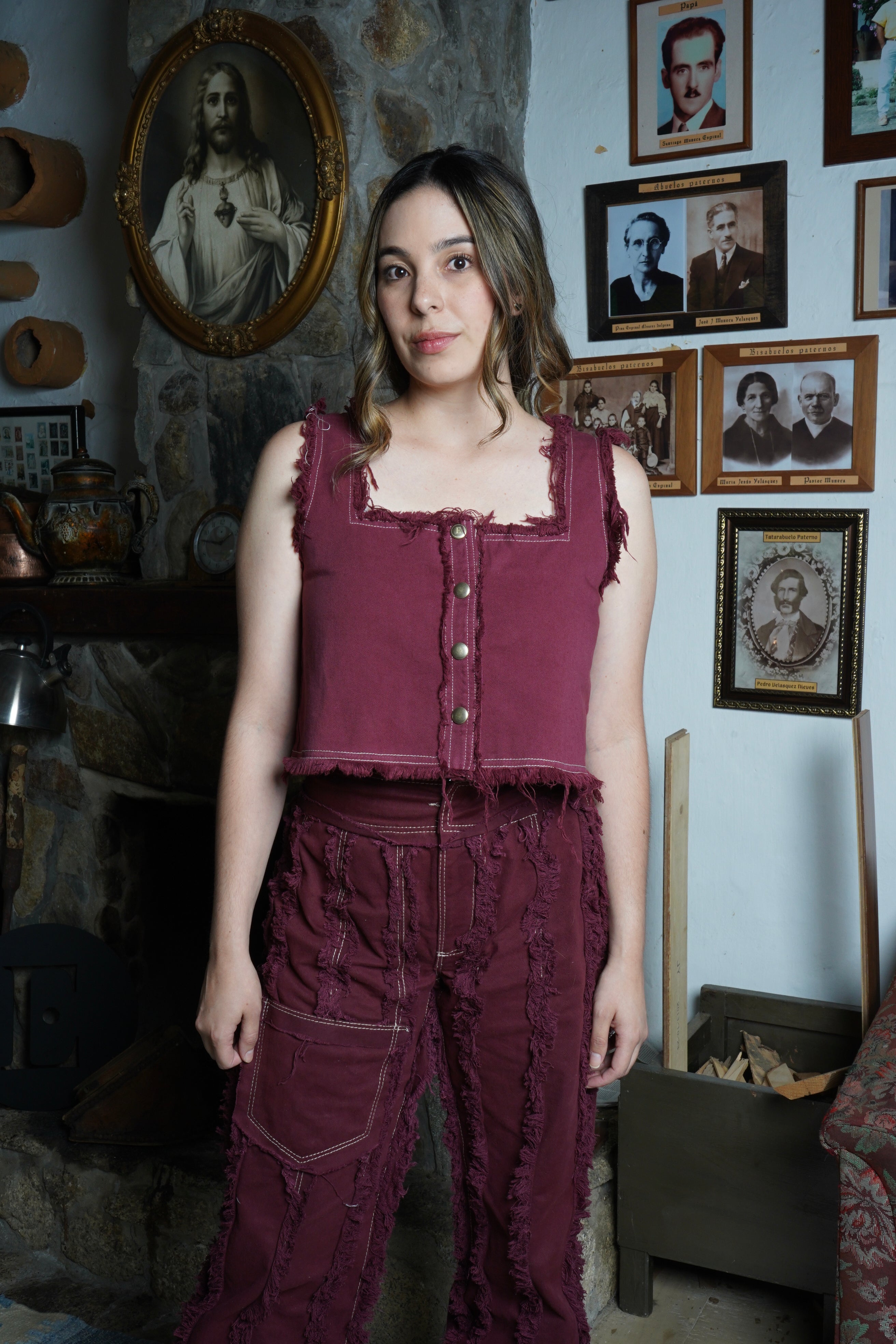 Top Desflecado Solera Vino Tinto